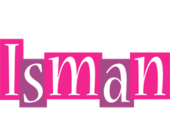 Isman whine logo