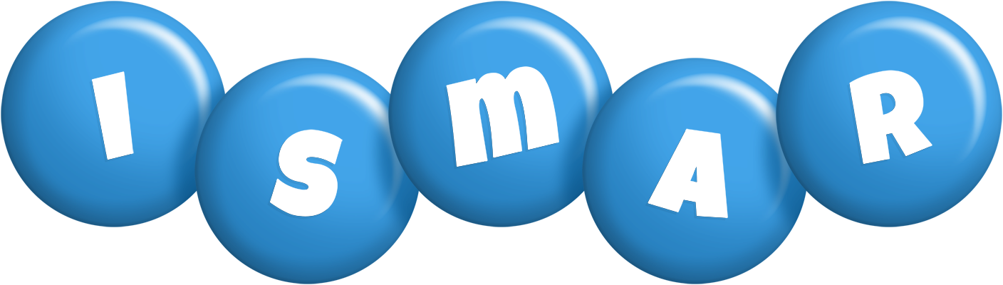 Ismar candy-blue logo