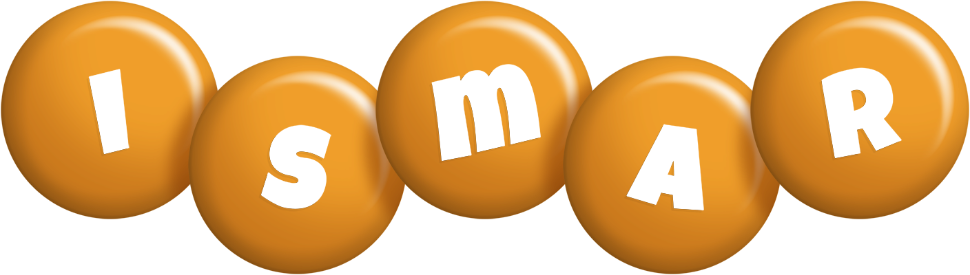 Ismar candy-orange logo