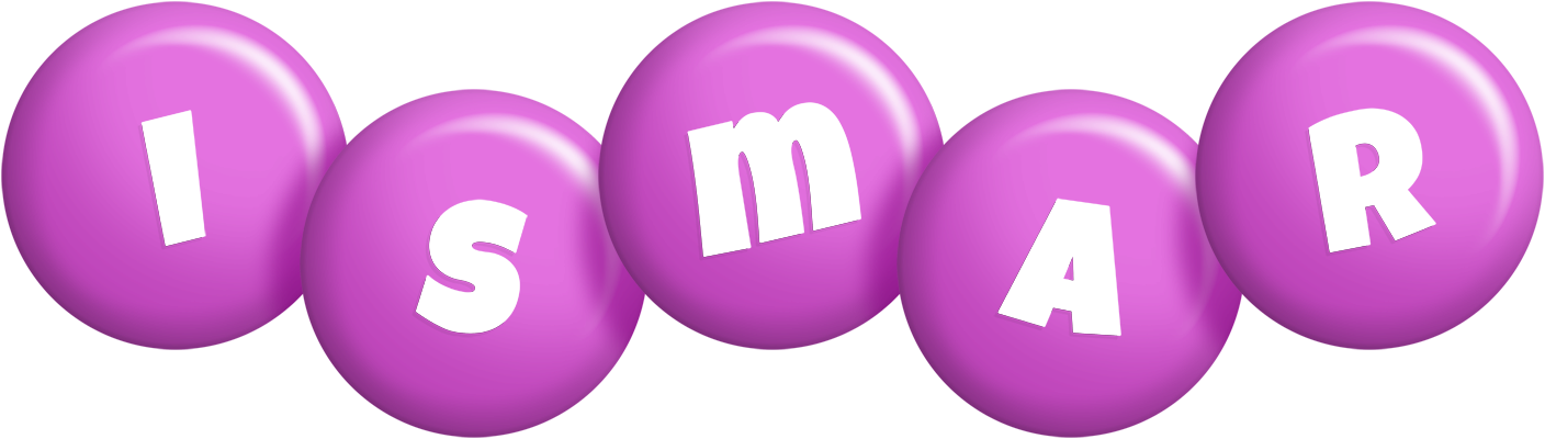 Ismar candy-purple logo