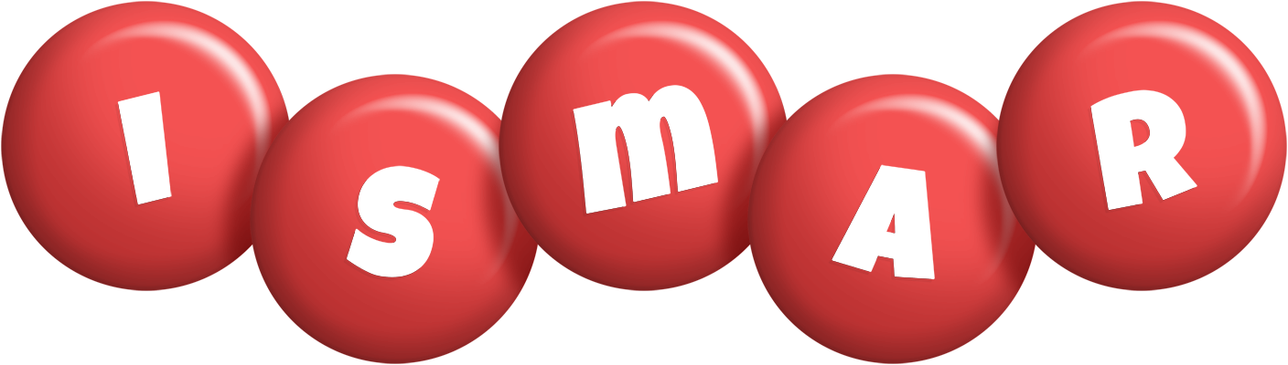 Ismar candy-red logo
