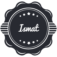 Ismat badge logo