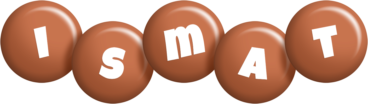 Ismat candy-brown logo