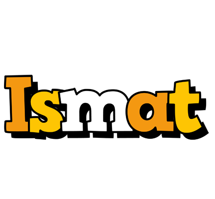 Ismat cartoon logo