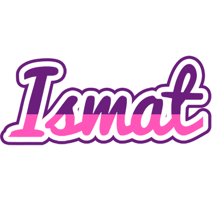 Ismat cheerful logo