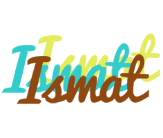 Ismat cupcake logo