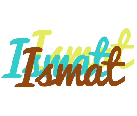 Ismat cupcake logo