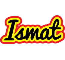 Ismat flaming logo