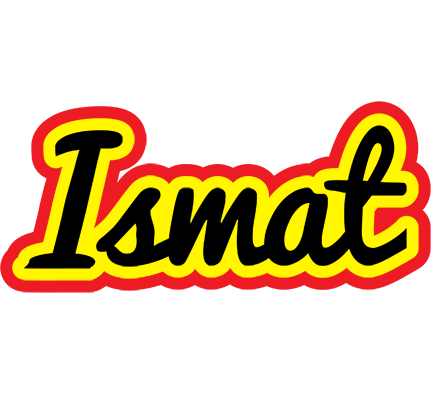 Ismat flaming logo