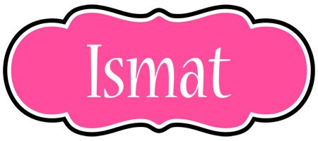 Ismat invitation logo