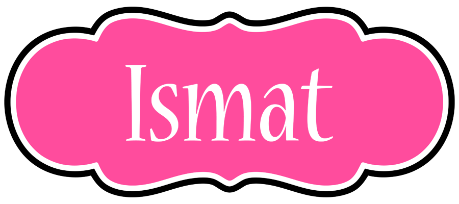 Ismat invitation logo