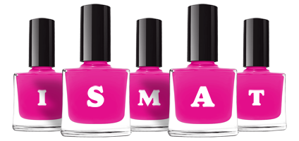 Ismat nails logo