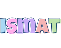 Ismat pastel logo