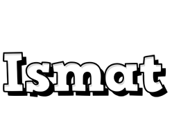 Ismat snowing logo