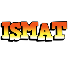 Ismat sunset logo