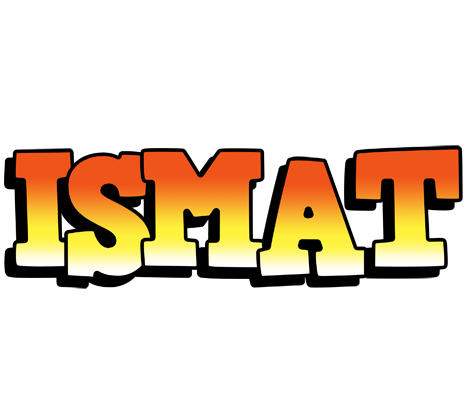 Ismat sunset logo