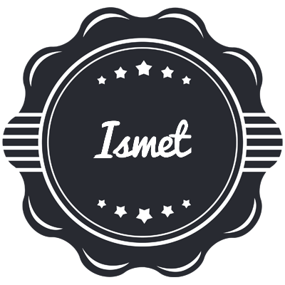 Ismet badge logo