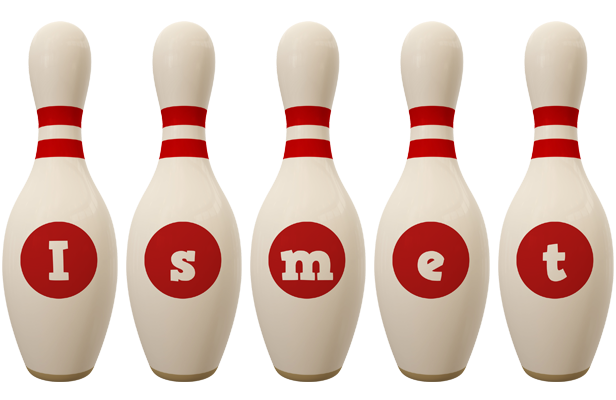 Ismet bowling-pin logo