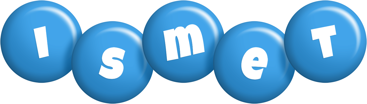 Ismet candy-blue logo