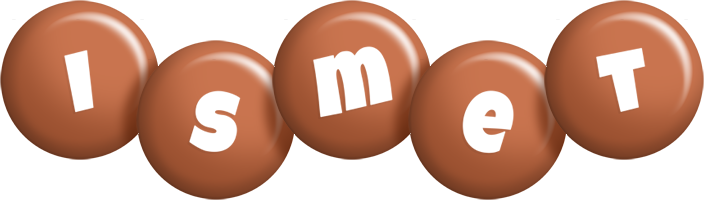 Ismet candy-brown logo