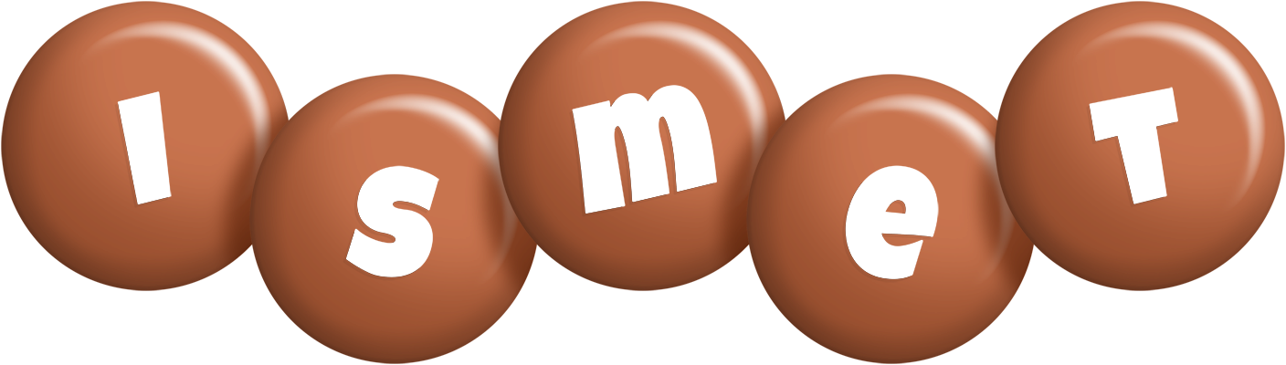 Ismet candy-brown logo