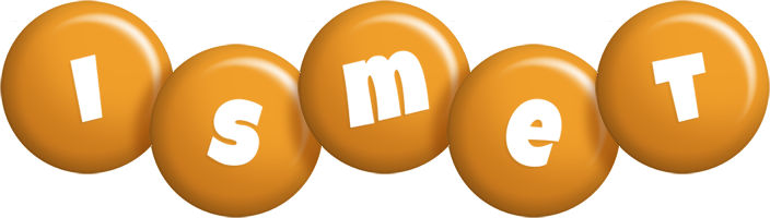 Ismet candy-orange logo