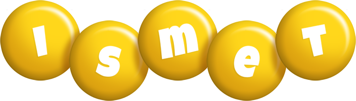 Ismet candy-yellow logo