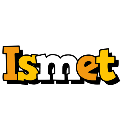 Ismet cartoon logo