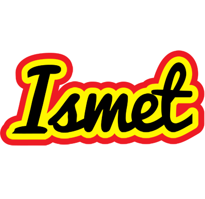 Ismet flaming logo