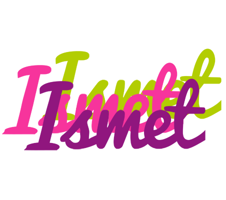 Ismet flowers logo