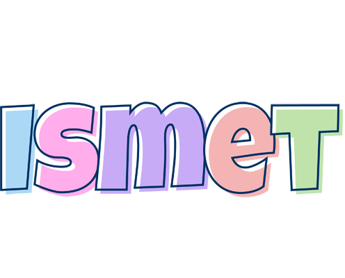 Ismet pastel logo
