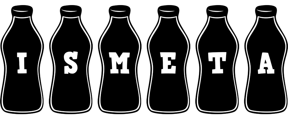 Ismeta bottle logo