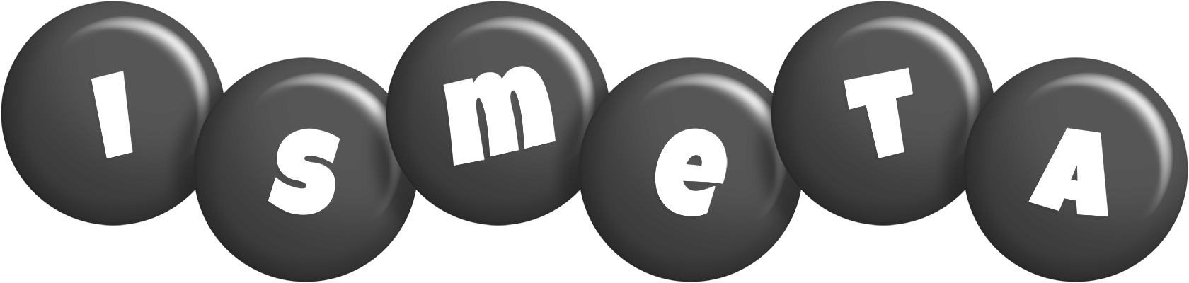 Ismeta candy-black logo