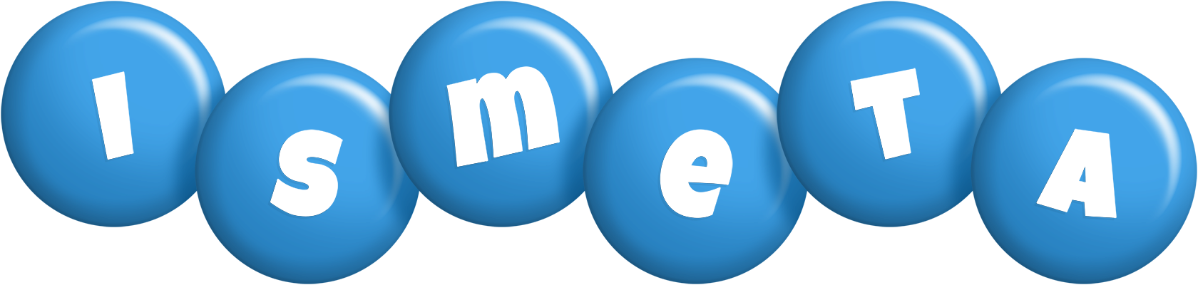 Ismeta candy-blue logo