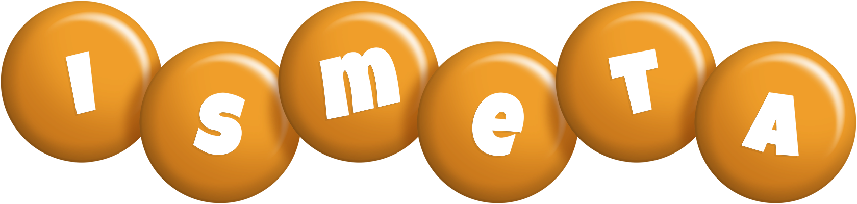 Ismeta candy-orange logo