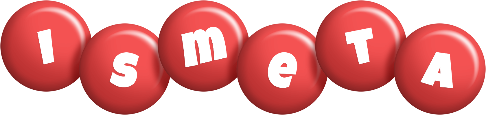 Ismeta candy-red logo