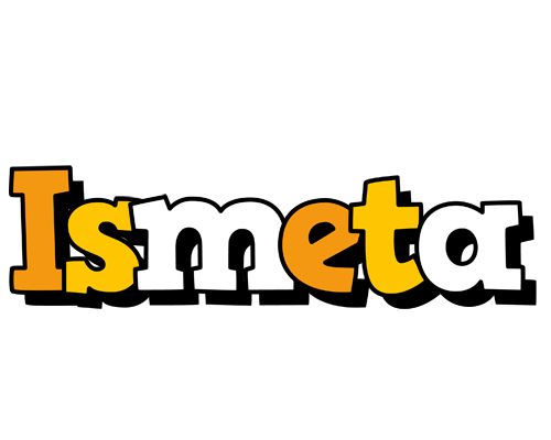 Ismeta cartoon logo