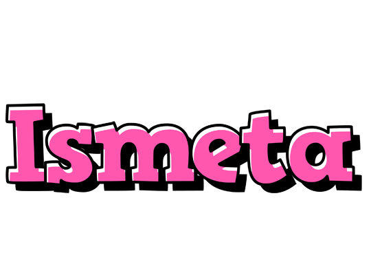 Ismeta girlish logo