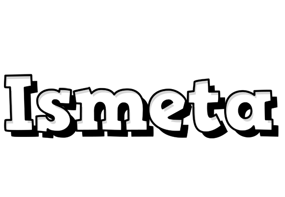 Ismeta snowing logo