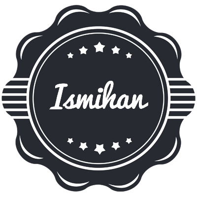 Ismihan badge logo