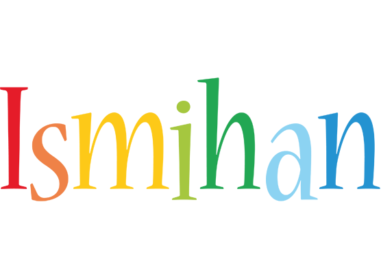 Ismihan birthday logo