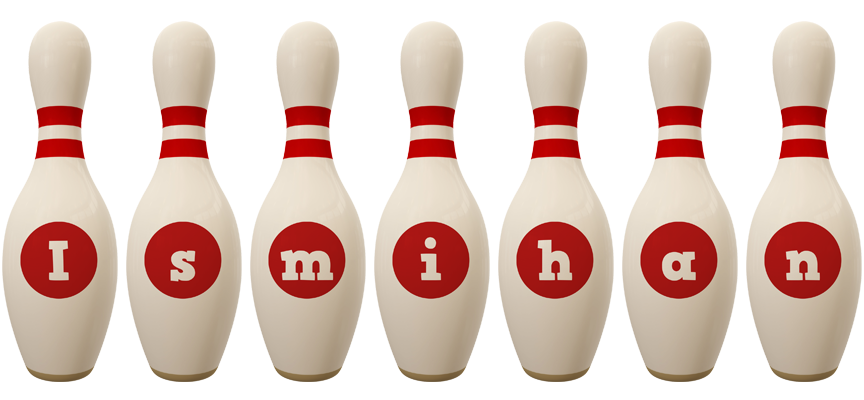 Ismihan bowling-pin logo