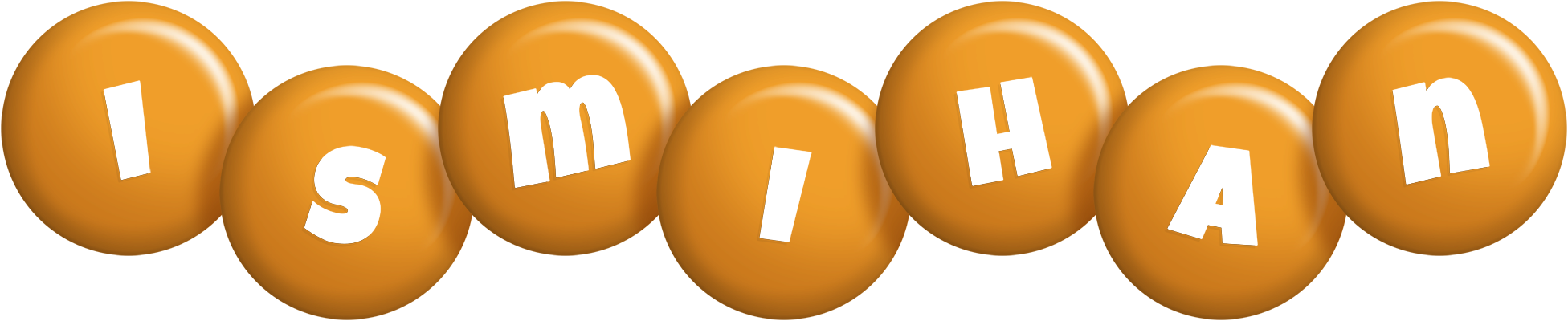 Ismihan candy-orange logo