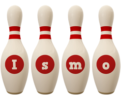 Ismo bowling-pin logo