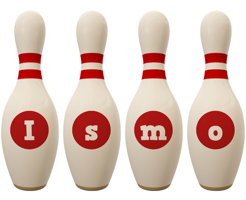 Ismo bowling-pin logo