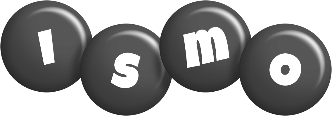 Ismo candy-black logo