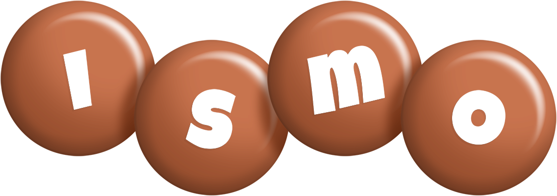 Ismo candy-brown logo