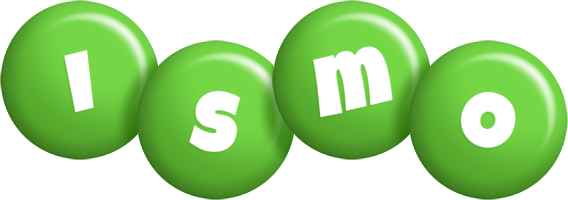 Ismo candy-green logo