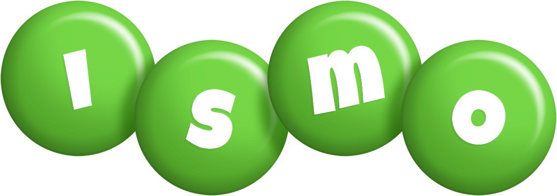 Ismo candy-green logo