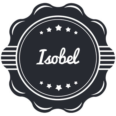 Isobel badge logo